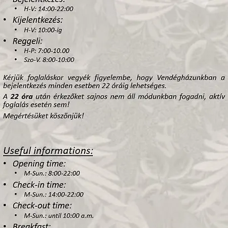 Szenti Vendeghaz Győr