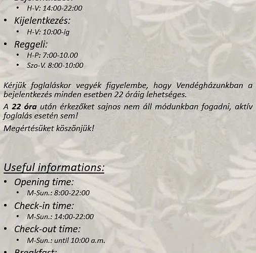 Szenti Vendeghaz Győr